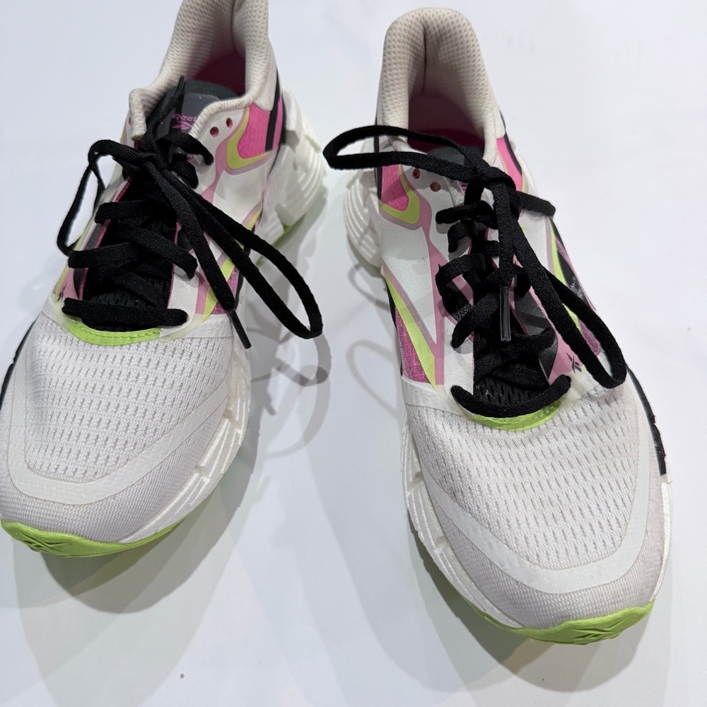 Reebok Women's Athletic Shoes - White, Pink, Green